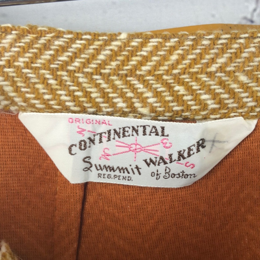 Deadstock Vtg Summit of Boston Continental Walker Wool Skirt - Picture 3 of 15